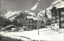 11745735 Zermatt VS Dorfmotiv Mit Matterhorn Zermatt VS - Autres & Non Classés