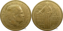 Monaco - Principauté - Rainier III - 20 Centimes 1962 - TTB/XF45 - Mon6149 - 1960-2001 Nouveaux Francs