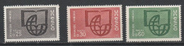 France Service N° 36 à 38 ** UNESCO 1966 - Ungebraucht