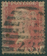 Great Britain 1858 SG44 1d Red QV ARRA FU - Ohne Zuordnung