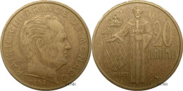 Monaco - Principauté - Rainier III - 20 Centimes 1962 - TTB/XF45 - Mon6599 - 1960-2001 New Francs