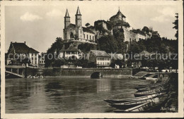 11745095 Aarburg AG Festung Und Kirche Bootsliegeplatz Aarburg - Autres & Non Classés