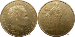 Monaco - Principauté - Rainier III - 20 Centimes 1976 - SUP/AU55 - Mon6603 - 1960-2001 Francos Nuevos