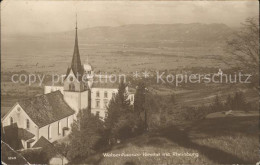 11742335 Walzenhausen AR Kirche Mit Rheinburg Walzenhausen - Autres & Non Classés