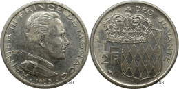 Monaco - Principauté - Rainier III - 1/2 Franc 1965 - TTB/XF45 - Mon6152 - 1960-2001 Nieuwe Frank