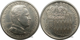 Monaco - Principauté - Rainier III - 1/2 Franc 1965 - TTB+/AU50 - Mon6607 - 1960-2001 Francos Nuevos