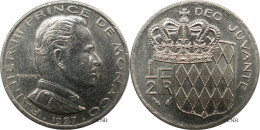 Monaco - Principauté - Rainier III - 1/2 Franc 1977 - SUP/AU58 ! - Mon6610 - 1960-2001 Francos Nuevos