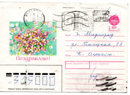 64005 - Ukraine - 1993 - Sowj 7K GAU "Gratuliere!" M ZusWStpln POLTAVA -> MIRGOROD - Ucrania