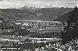 11737015 Aegerisee Aegerisee Unteraegeri Unter-Aegeri ZG Blick Vom Zugerberg Aus - Sonstige & Ohne Zuordnung