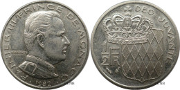 Monaco - Principauté - Rainier III - 1/2 Franc 1982 - TTB/XF45 - Mon6614 - 1960-2001 Nieuwe Frank