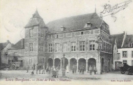 Tongeren - Stadhuis  - Gelopen Kaart - Borgloon