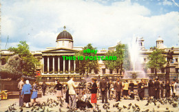 R616309 Trafalgar Square And National Gallery. London. Photographic Greeting Car - Other & Unclassified