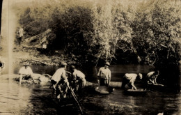 Photo CPA Brasilien, Diamantenwäscher In Einem Fluss - Otros