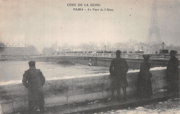 75-PARIS LE PONT DE L ALMA LA CRUE DE LA SEINE-N°T1069-E/0139 - Ponts