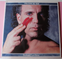 BERNARD LAVILLIERS VOLEUR DE FEU DOUBLE 33T LP 1986 BARCLAY 829.341/1 2 Disques - Autres - Musique Française