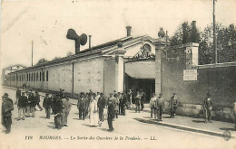 18* BOURGES  Sortie Ouvriers Fonderie     MA100,0252 - Bourges