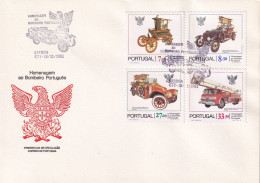 FDC 1981 PORTUGAL - Feuerwehr