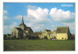 72 - Vivoin - Vue De L'Eglise Et Du Prieuré - Other & Unclassified