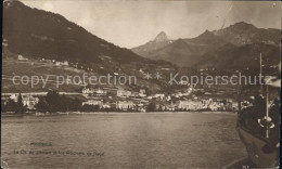 11732085 Montreux VD Le Dent De Jaman Et Les Rochers De Naye Montreux - Other & Unclassified