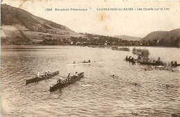 38* CHARAVINES LES BAINS Canots Sur Le Lac    MA101,0389 - Autres & Non Classés