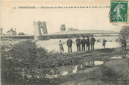 42* ANDREZIEUX Effondrement Du Pont     MA101,0886 - Andrézieux-Bouthéon