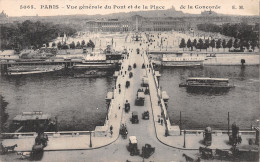 75-PARIS LE PONT ET LA PLACE DE LA CONCORDE-N°T1071-D/0039 - Ponts