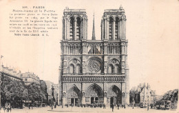 75-PARIS NOTRE DAME ET LE PARVIS-N°T1071-C/0085 - Notre-Dame De Paris