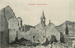 54* BACCARAT Ruine Rue Presbytere WW1        MA102,0545 - Guerra 1914-18