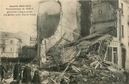 54* NANCY Ruines Rue De Villers WW1  MA102,0521 - Guerra 1914-18