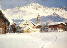 11727095 Andermatt Ortsansicht Mit Kirche Badus Gotthardmassiv Winterimpressione - Andere & Zonder Classificatie