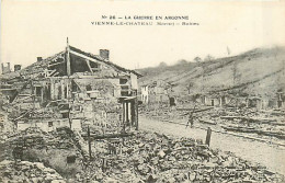 51* VIENNE LE CHATEAU  Ruines  WW1       MA102,0301 - Guerra 1914-18