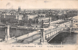 75-PARIS LE PONT ALEXANDRE III-N°T1071-G/0193 - Ponts