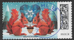 2023  Weihnachten  (selbstklebend) - Used Stamps