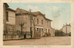 55* EIX ABAUCOURT Cafe De La Gare        MA102,0854 - Autres & Non Classés