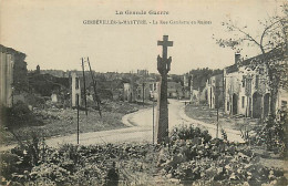 54* GERBEVILLER LA MARTYRE  Ruines WW1        MA102,0613 - Guerra 1914-18