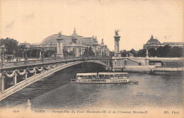 75-PARIS LE PONT ALEXANDRE III-N°T1071-H/0275 - Ponts