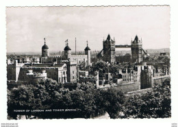 LONDON:  TOWER  OF  LONDON  AND  TOWER  BRIDGE  -  PHOTO  -  FG - Tower Of London