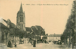 60* CREIL Eglise  Place        MA102,1196 - Creil