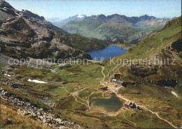 11718785 Jochpass Berghaus Mit Blick Auf Engstlensee Und Melchsee Frutt Jochpass - Other & Unclassified