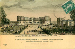 78* ST GERMAIN EN LAYE  Chateau 1682 (dessin)  MA104,0872 - St. Germain En Laye (Castello)