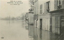 78* BOUGIVAL Crue 1910  Quai    MA104,0865 - Bougival