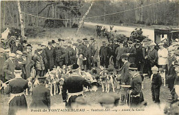 77* FONTAINEBLEAU Chasse A Courre -vautrait Lebaudy  MA104,0504 - Hunting