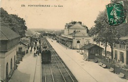 77* FONTAINEBLEAU  La  Gare    MA104,0463 - Fontainebleau
