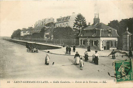 78* ST GERMAIN EN LAYE  Grille Gambetta  MA104,1126 - St. Germain En Laye