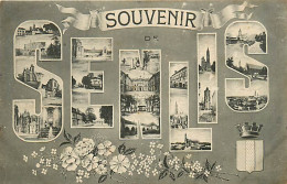 60* SENLIS  Souvenir  Multivues        MA105,1073 - Senlis