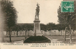 60* PONT STE MAXENCE  Monuments Morts 1907       MA105,0938 - Pont Sainte Maxence