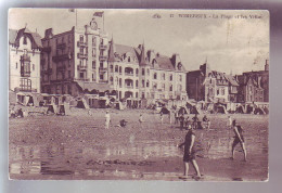 62 - WIMEREUX - LA PLAGE ET LES VILLAS - ANIMÉE -  - Autres & Non Classés