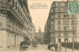 92* LEVALLOIS PERRET Eglise  Rue Voltaire   MA106,0399 - Levallois Perret