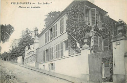 92* VILLE D AVRAY Maison De Gambetta   MA106,0170 - Ville D'Avray