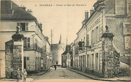 91* DOURDAN Porte Et Ru De Chartres    MA106,0107 - Dourdan